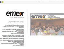 Tablet Screenshot of emexyazilim.com